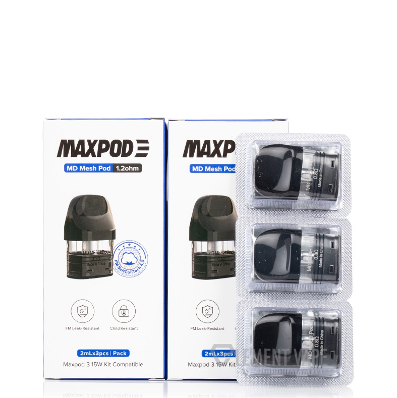 FreeMax MD Mesh Pods 3pk, maxpod md mesh pods, maxpod 3 kit
